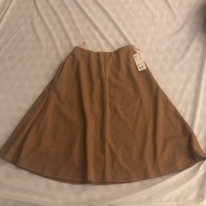 Uniqlo high-waisted wool-blend skirt - size small